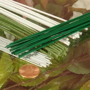 Florist Green Plastic Coated Iron Wire