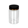 Food container jar 360ml plastic PET bottle for medicine / candy / oatmeal / grain