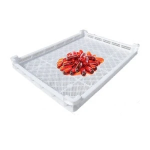 Food-grade Added Corners Air Flow Pharmaceutical Medicinary Usage Plastic Drying Tray For Capsules Softgel Paintballs