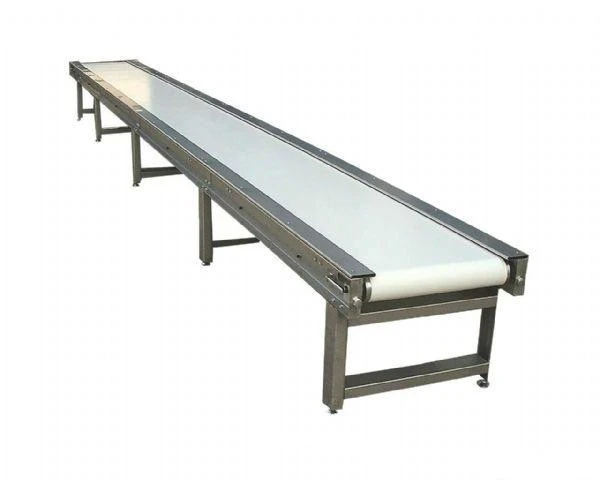 Food grade white PVC belt conveyor