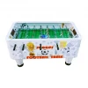 Football table soccer arcade game with coin operated game machine