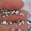for nail High quality all size sliver non hotfix flat back round glass beads
