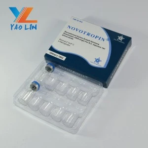 Free design custom printing 2ml vial box for hgh