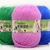 Import Free Samples Various Colors Knitted Cashmere Yarn Silk Milk Cotton Wool Yarn from China