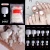Import French Manicure tip nail seamless ballet transparent toenail nail piece Artificial Falseful Nail Tips from China