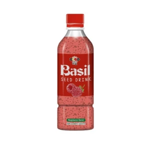 fruit juice product type basil seed drink with kiwifruit flavor