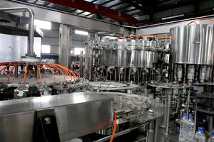 Full Automatic Soda Water Sparkling Water complete carbonated drink production line