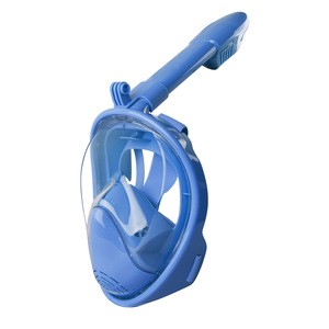 Full Face Snorkel Mask - Anti Fog &amp; Anti Leak Technology Seaview 180 Degree Panoramic Snorkel diving mask