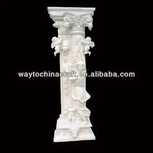 Full hand carving pillar stone carvings and sculptures