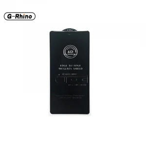 G-RHINO Silk Printing Full Glue 5D 6D 3D  screen protector factory for vivo y15 U20 glass cover iphone xr 256gb