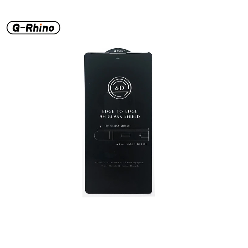 G-RHINO Silk Printing Full Glue 5D 6D 3D  screen protector factory for vivo y15 U20 glass cover iphone xr 256gb