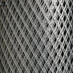 Galvanized Stainless Steel Aluminum Expanded Diamond Wire Mesh High Strength Diamond Shape Metal Expanded Metal Mesh