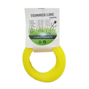 Gardening Tool 2.4mm*15m Dual-Power Grass Nylon Trimmer Line