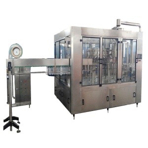 Gas-filled beverage mineral water small bottle water filling machine automatic liquid filling machine