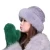 Import Geshida Winter Women Russian Warm Genuine Mink Fur Gloves hand muff from China