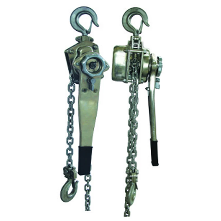 Good performance stainless steel hand hoist lever chain block 0.5T to 9T lever hoist