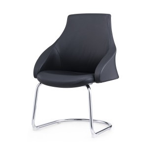 Good price black pu leather office chair Chaise de bureau for conference board room and company visitor