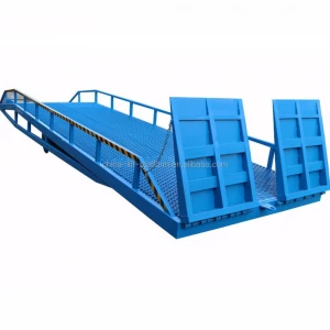 Good price container slope car dock ramp container loading/unloading dock ramp hydraulic car lift bridge