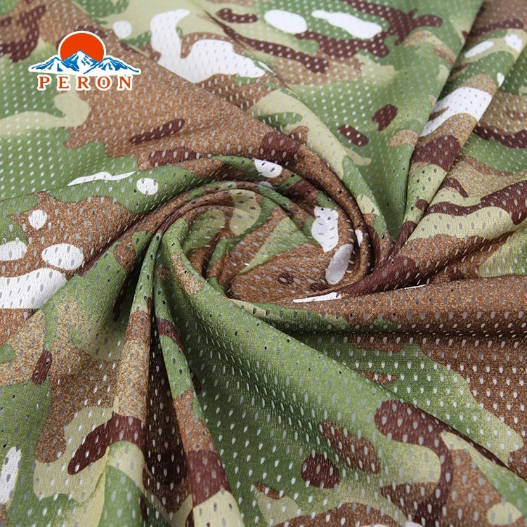 Good quality multicam camouflage mesh fabric for military