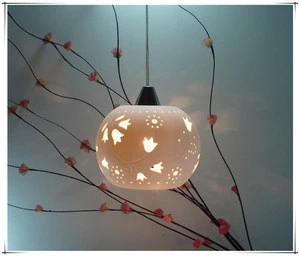 Good selling ceramic pendent light with low price