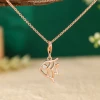 Grace Jewelry Fish Cute Rose Gold Plated 925 Sterling Silver Earrings Bracelet Necklace Women Jewelry Set for Women