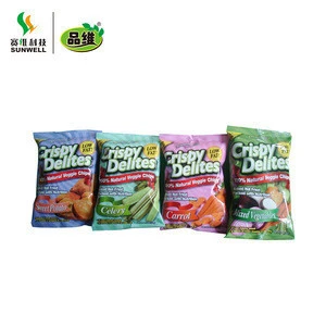 Green health mixed vegetable chips easy delicious snacks