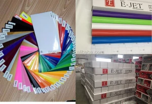 Guangzhou factory pet reflective vinyl adhesive film for traffic sign