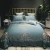 Import Hafei luxury white embroidery bed sets wedding bedding sets from China