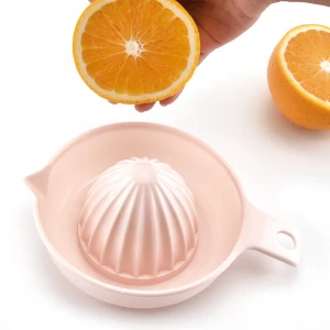 Hand Press Screw Plastic Orange Squeezer Manual Lemon Juicer