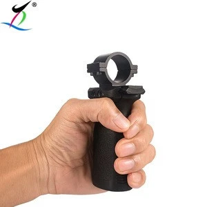 Handle flashlight with 1 inch gun mounts