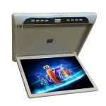 HD 19 inch flip down car LCD monitor with USB SD MP5 FM HDMI