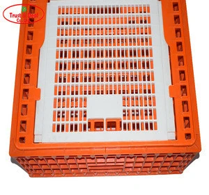 HDPE factory price poultry farms broiler chicken transport cage