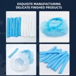 Head cover making machine Bouffant disposable clip strip cap making machine