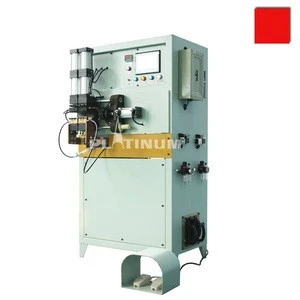 Heat exchanger condenser evaporator copper and aluminum tube pipe resistance welder machine