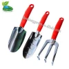 Heavy duty TPR ergonomic soft handle home garden hardware tool set
