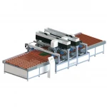 High efficiency small edge glass special shaped polishing machine 10 motor glass processing grinder