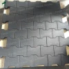 High Elasticity Black Color Dog-Bone Interlocking rubber paver