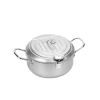 High Excellent Quality Hot Pot Soup Kitchenware Ultimate Deep Fryer Pot with Thermometer