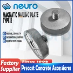 High Holding Force D80 M24 M30 Magnetic Steel Washer Type B for Precast Concrete Moulds