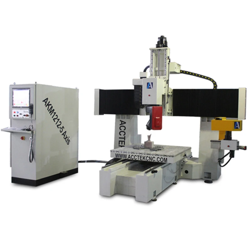 High precision 5 axis cnc woodworking machinery metal engraving machine for sale