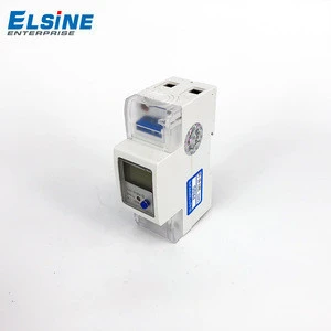 high quality 10(100)A 230V voltage current DDS238-2 single phase Din rail KWH Watt hour energy meter with RS485 MODBUS-RUT
