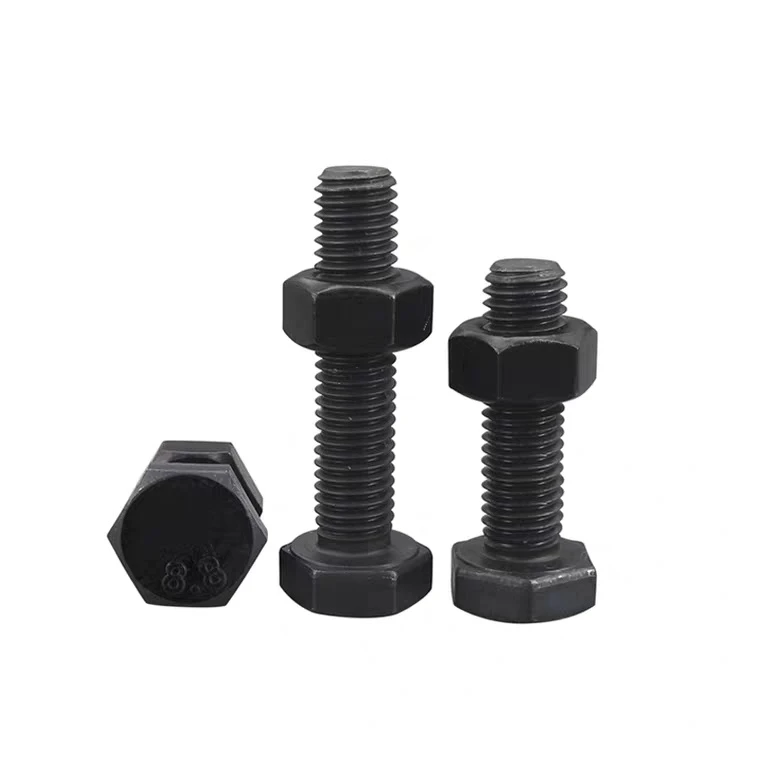 High quality 8.8 grade hex bolts and nuts  M6-M36 M10 DIN933 934