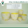 High quality ceramic glazed garden pots factory supply