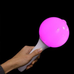 High Quality Concert LED Ball Light Stick For Kpop Concert Cheering Decorations  Wholesale Cocert 15Color Party Ball Light Stick