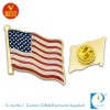 High Quality Custom Promotional Souvenir Gold Plated Flag Metal Badge/Pins