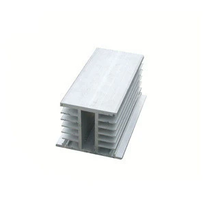 High quality customized square industrial aluminium radiator profile solid heat sink