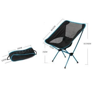high quality durable Portable lightweight outdoor folding fishing camping foldable chair