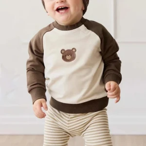 High quality factory price custom embroider baby hoodies