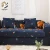 Import High quality floral design polyester strech double seater full wrapped sofa cover design from China
