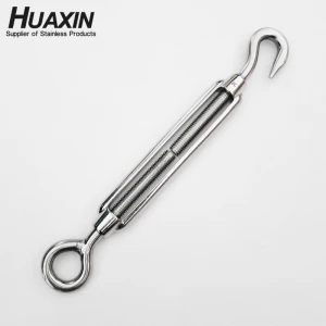 High Quality Grade316 Stainless Steel Open Body Turnbuckles 10mm Marine Turnbuckle Construction Turnbuckle